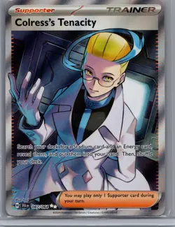 Colress's Tenacity 087/064 Shrouded Fable Ultra Rare Trainer Pokemon TCG - Image 1