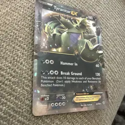 Tyranitar EX - 2015 Pokemon XY Ancient Origins Ultra Rare #42/98 NM - Image 2