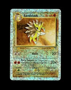 RARE 2002 Pokemon LEGENDARY COLLECTION SANDSLASH REVERSE HOLO 62/110! LP - Image 1