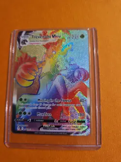 Pokemon SWSH Evolving Skies - Trevenant VMAX Rainbow Secret Rare 206/203 - Image 2
