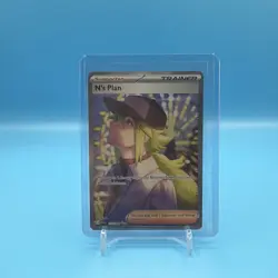 N's Plan - 170/086 - Pokemon Black Bolt Special Illustration Rare NM - Image 1