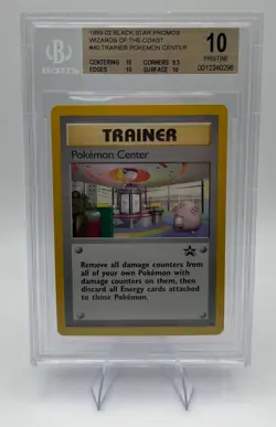Pokemon Center Wizards Black Star Promo New York #40 BGS 10 Pristine - Image 1