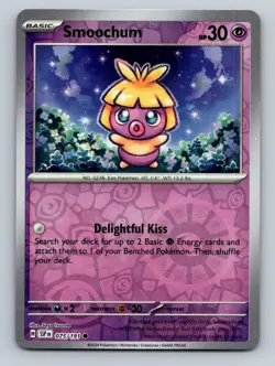 Smoochum 075/191 Common Surging Sparks Pokemon Reverse Holo NM - Image 1