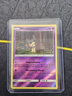Mimikyu SM - Cosmic Eclipse Reverse Holo Uncommon 96/236 2019 Pokemon TCG - Image 1