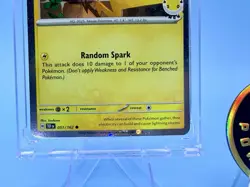 🌀2026 Pokemon Day Pikachu 051/162 Promo Holo EYE SWIRL 🌀 w/ Coin – One Touch - Image 5