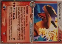 FREEPOST 2005 pokemon Unseen Forces Typhlosion EX holo 110/115 - Image 5