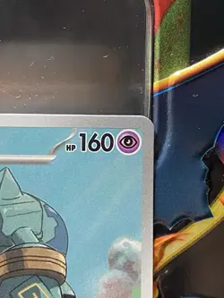 Pokemon TCG Scarlet & Violet Black Bolt Golurk 123/086 Illustration Rare - Image 2