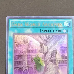 Yugioh TCG - 2x Dark World Archives - SR13-EN026 - NM - Ultra Rare - 2022 - 1st - Image 5