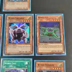 Yugioh TCG - 10x Worm - Small Collection Lot - Includes Rare - 1st + Limited NM - Image 5