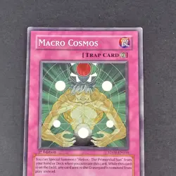 Yugioh TCG - 2x Macro Cosmos - SDDE-EN036 - NM/LP- 1st - Common - Trap - 2008 - Image 5