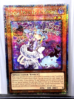 Yugioh Card Live Twin Lil-la Sweet ALIN-EN028 Quarter Century Secret 1st Ed QCR - Image 1