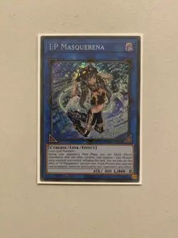 Yugioh I:P Masquerena BLMR-EN085 Secret Rare 1st Ed NM - Image 1