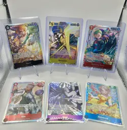 ONE PIECE Adventure on Kami's Island SR - 6 Card Lot - NM/M - Image 1