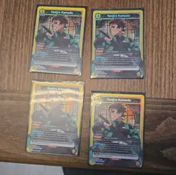 4x Tanjiro Kamado SR KMY-1-008 Union Arena Demon Slayer Kimetsu No Yaiba English - Image 1