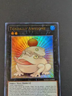 Yugioh TCG - 1x Toadally Awesome - MAMA-EN068 - NM - Ultra Rare - XYZ - 2022 - Image 5