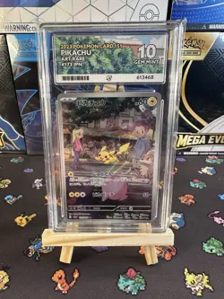 ACE 10 Pikachu 173/165 AR Japanese Pokemon Card Sv2a: Pokemon Card 151 GEM MINT - Image 1