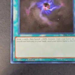 Yugioh TCG - Allure of Darkness - SR06-EN024 - 1st Ed - NM - Common Spell - 2018 - Image 3