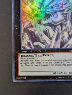 Yugioh TCG - 1x Kachi Kochi Dragon - YZ01-EN001 - LP/MP - Limited Edition Promo - Image 3