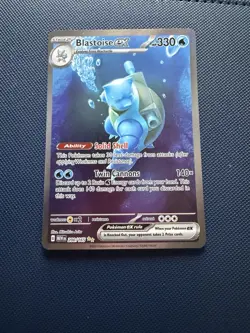 Blastoise ex 200/165 Pokemon Scarlet & Violet 151 Special Illustration Rare Holo - Image 1