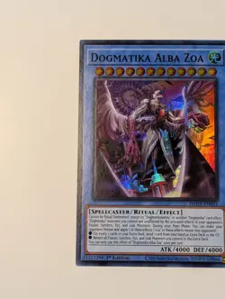 Yugioh TCG - 2x Dogmatika Alba Zoa - PHHY-EN031 - NM - 1st Edition - Super Rare - Image 3