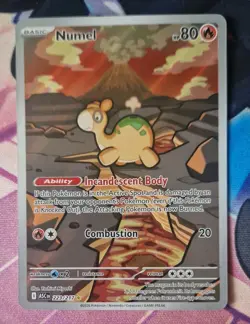 Pokemon TCG Numel 223/217 Ascended Heroes Illustration Rare NM-Mint - Image 1