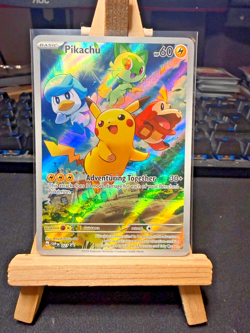 Pokemon TCG Pikachu SVP 027 – Paldea Evolved – Black Star Promo – NM - Image 1