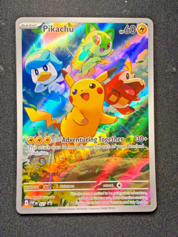 Pokemon TCG Pikachu SVP 027 – Paldea Evolved – Black Star Promo – NM - Image 2