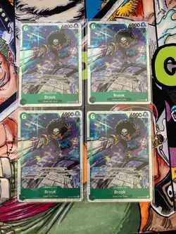 4x Brook | OP15-032 | SR | Playset | One Piece Card English Game TCG - Image 1
