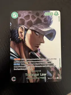 One Piece Card Game - Trafalgar Law (SP) OP01-047 / OP04 - English - Image 1
