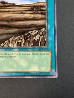 Yugioh TCG - 1x Wasteland - LOB-047 - NM - Vintage Common - Unlimited - 2002 - Image 4