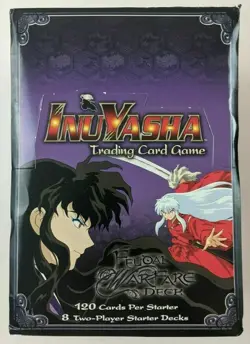 InuYasha Feudal Warfare 8 Deck Trading Card Games NIB - Image 3