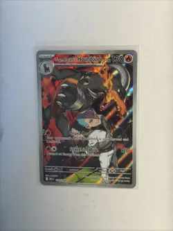 Team Rockets Houndoom Illustration Card 191/182 Sv10: Destined Rivals - Image 1