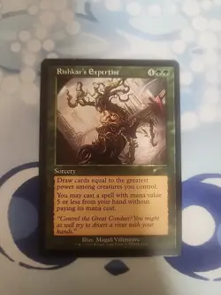 Rishkar's Expertise (Commander Party Promo)(Rare) - Image 1