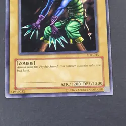 Yugioh TCG - 2x Dark Assailant - SDK-015 - LP/NM - Unlimited - Vintage - 2002 - Image 4