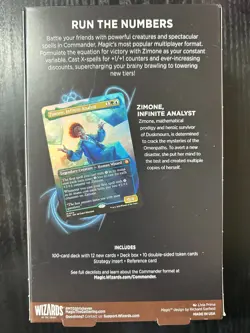 MTG Secret of Strixhaven Quandrix Unlimited Commander Deck Factory Sealed 🚚✅ - Image 2