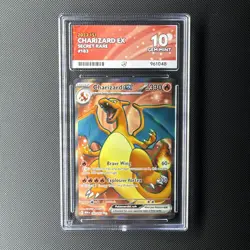 Charizard EX 183/165 Scarlet & Violet 151 Pokemon TCG - Ace 10 - Image 1