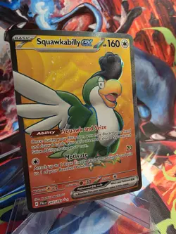 Squawkabilly ex 247/193 Full Art Ultra Rare Paldea Evolved - NM - Image 1