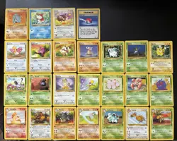 Vintage jungle Pokemon Cards Bundle x 25 Good Condition 1999 WOTC - Image 2