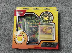 Pokemon TCG Pokemon Day 2026 Collection – Foil Promo, Coin & 3 Booster Packs - Image 1