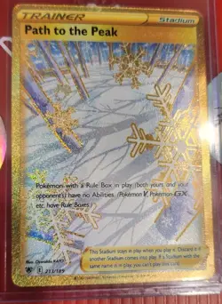 Astral Radiance Pokemon Swsh10 Path to the Peak (Secret Rare) 213/189 NM - Image 1