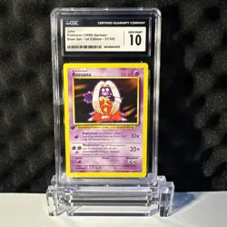 1999 ✨Pokemon Rossana Jynx 31/102 1st Edition German CGC-10 G-Mint - Image 1