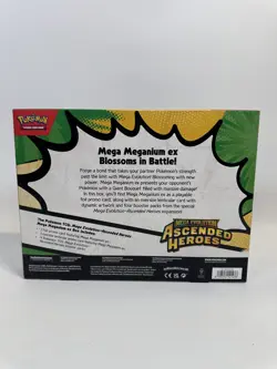 Pokemon TCG Ascended Heroes Mega Meganium Ex Box Mega Evolution Sealed Brand New - Image 3