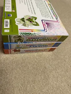 Pokemon TCG Paldea Collection Box Fuecoco, Quaxly, Sprigatito Set Of 3 - SEALED - Image 4