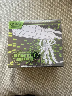 Pokemon TCG Mega Evolution Perfect Order Elite Trainer Box ETB Sealed - Image 1