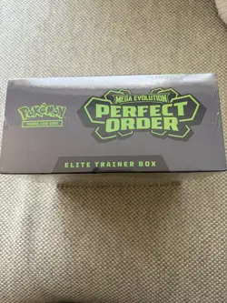 Pokemon TCG Mega Evolution Perfect Order Elite Trainer Box ETB Sealed - Image 3
