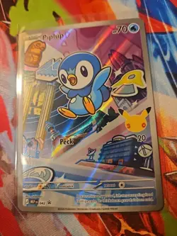 Pokemon TCG Piplup 42 First Partner Collection Black Star Promo - Image 2