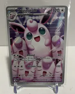 Pokemon Wigglytuff 105/094 Illustration Rare Holo Me02 Phantasmal Flames English - Image 1