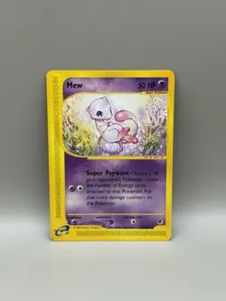 2002 Mew 55/165 - Expedition Base Set Non-Holo Regular Rare - Pokemon TCG - NM - Image 1