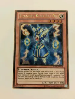 Thunder King Rai-Oh - PGLD-EN075 - Gold Rare - Unlimited LP Yugioh Premium Gold - Image 1