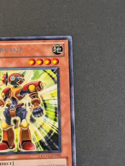 Yugioh TCG - 1x Junk Servant - EXVC-EN001 - LP - Unlimited - Rare - 2011 - Image 3